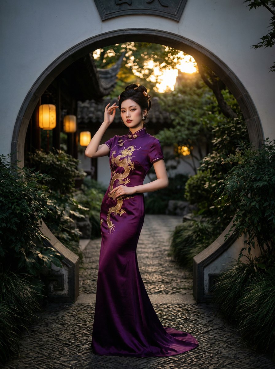 糖心vlog国风旗袍视频拍摄